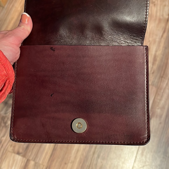 J. Jill Leopard Print Calf Hair Belt Bag Leather XS/S - Picture 4 of 5